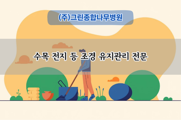 수목 전지 및 간벌 전문