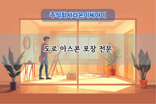 도로 아스콘 포장 전문