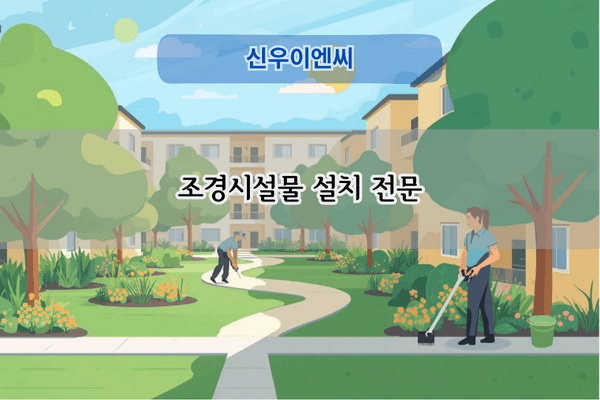 조경시설물 설치 전문