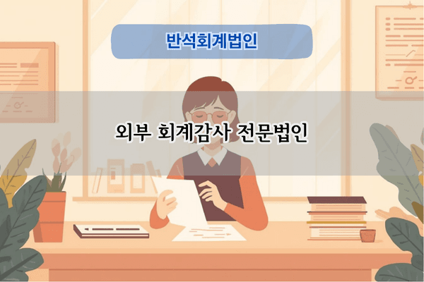외부 회계감사 전문법인
