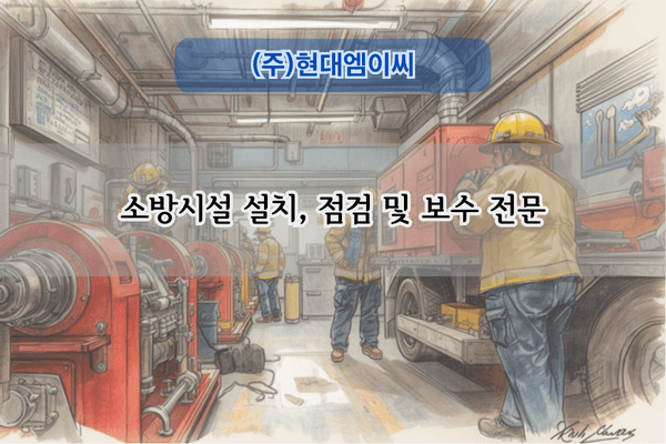 소방펌프 교체 및 점검 보수 전문
