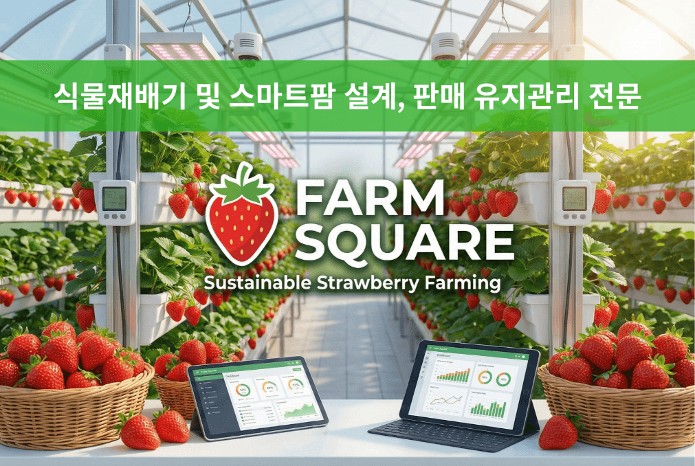 식물재배기 및 스마트팜 설계, 판매 유지관리 전문