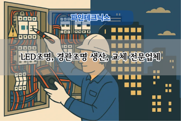 LED조명 교체 전문업체
