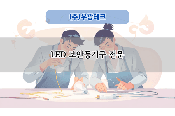 LED 보안등기구 전문