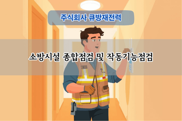 소방시설 종합점검 및 작동기능점검