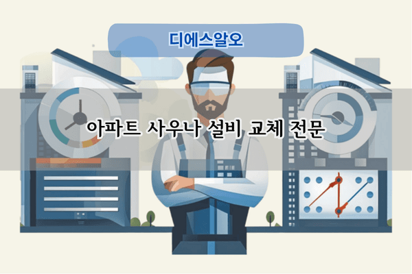 아파트 사우나 설비 교체 전문