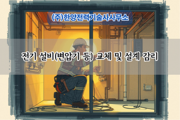 변압기 교체 및 설계 감리 전문
