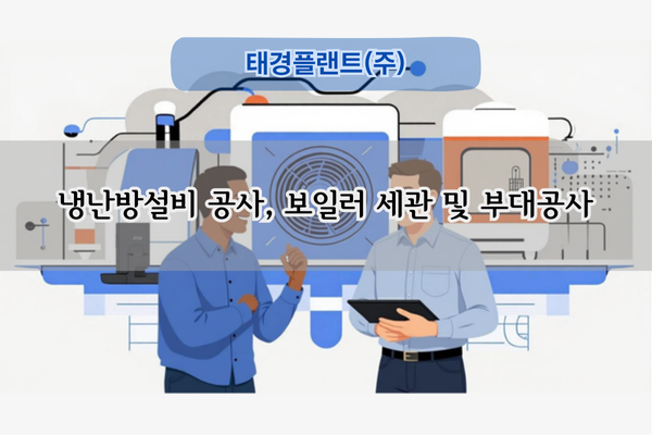 보일러 세관 및 부대공사 전문