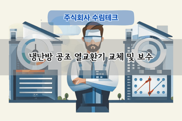 판형열교환기 교체 및 보수 전문