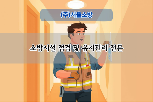 소방시설 점검 및 유지관리 전문